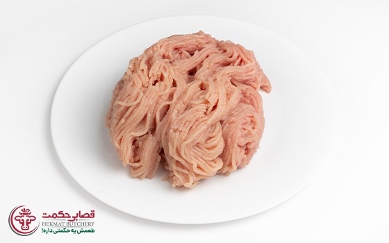 بوقلمون چرخ شده